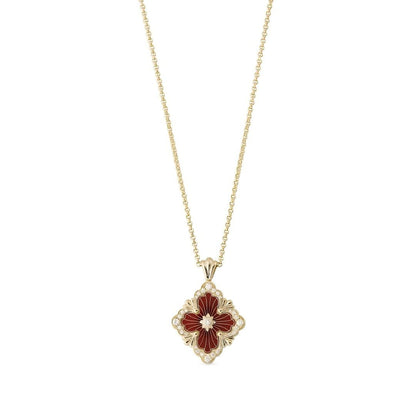 [Rani Jewelry JEWELRY] OPERA TULLE ENAMEL NECKLACE