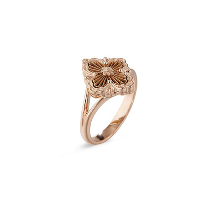 [Rani Jewelry JEWELRY] OPERA TULLE  RING WITH  ENAMEL BACKGROUND