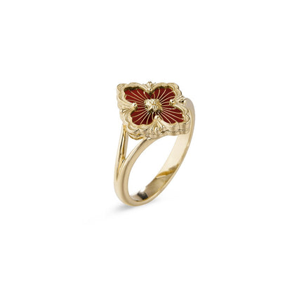 [Rani Jewelry JEWELRY] OPERA TULLE  RING WITH  ENAMEL BACKGROUND