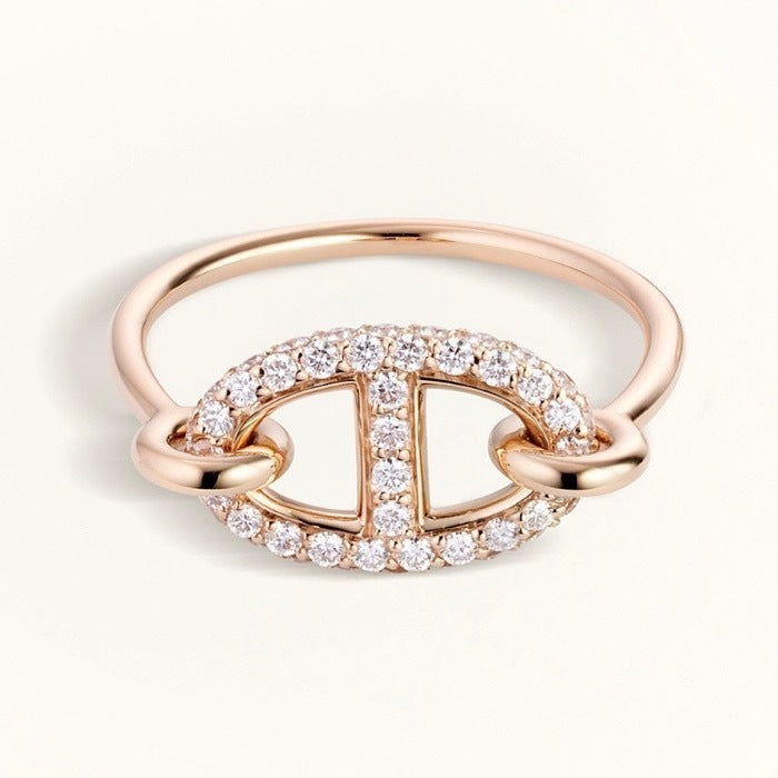 [Rani Jewelry]RONDE SMALL DIAMOND RING