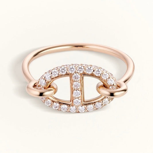 [Rani Jewelry]RONDE SMALL DIAMOND RING