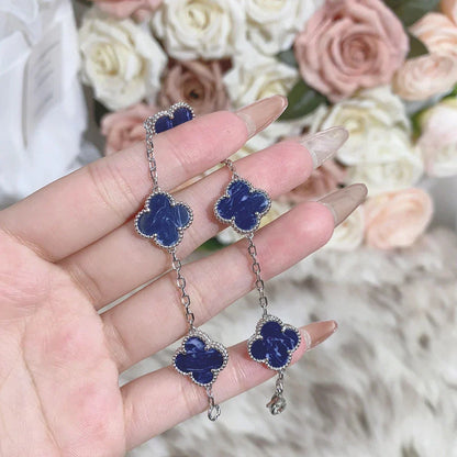 [Rani Jewelry]CLOVER 5 MOTIF PIETERSITE BRACELET COLLECTION