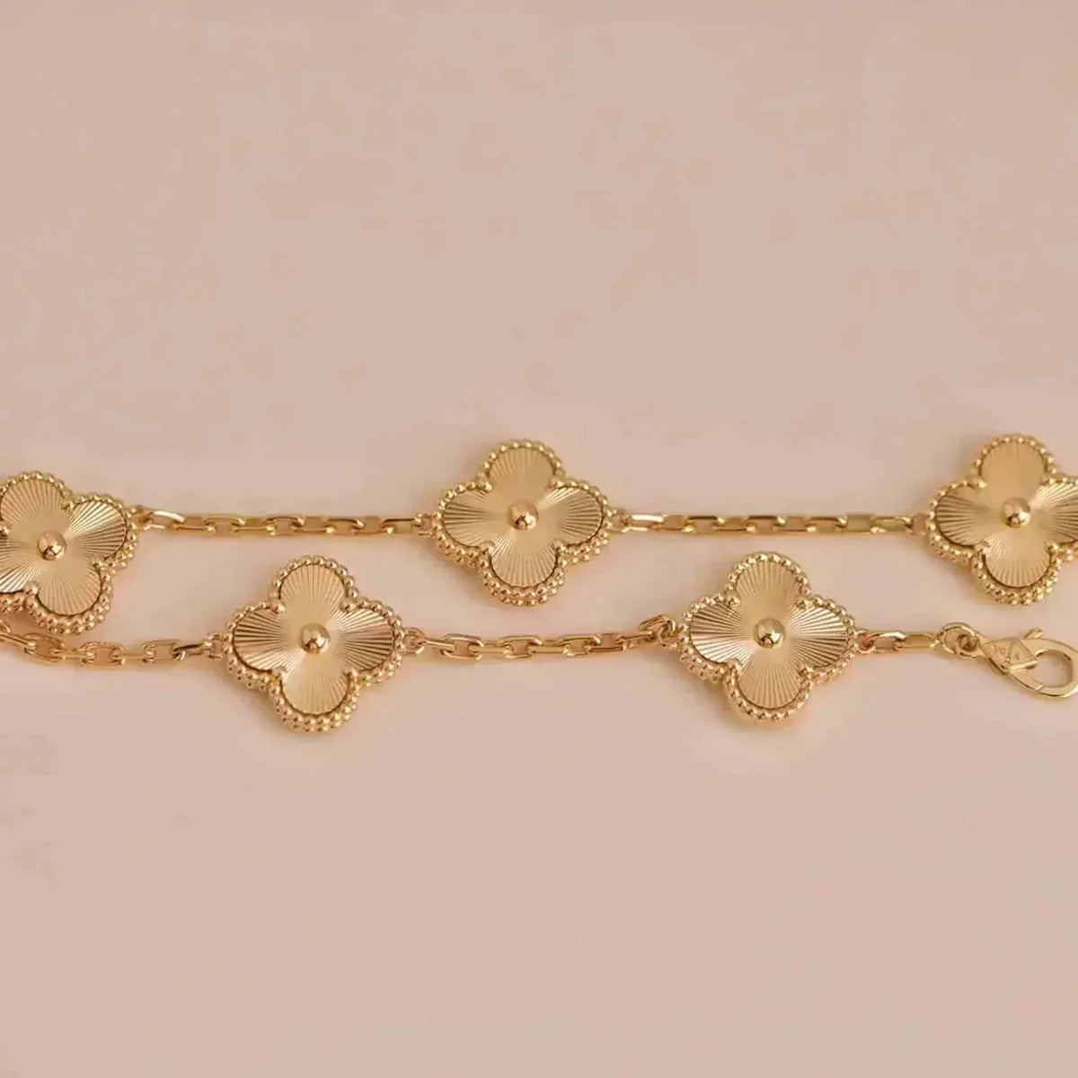 [Rani Jewelry] CLOVER 5 MOTIF LASER BRACELET COLLECTION