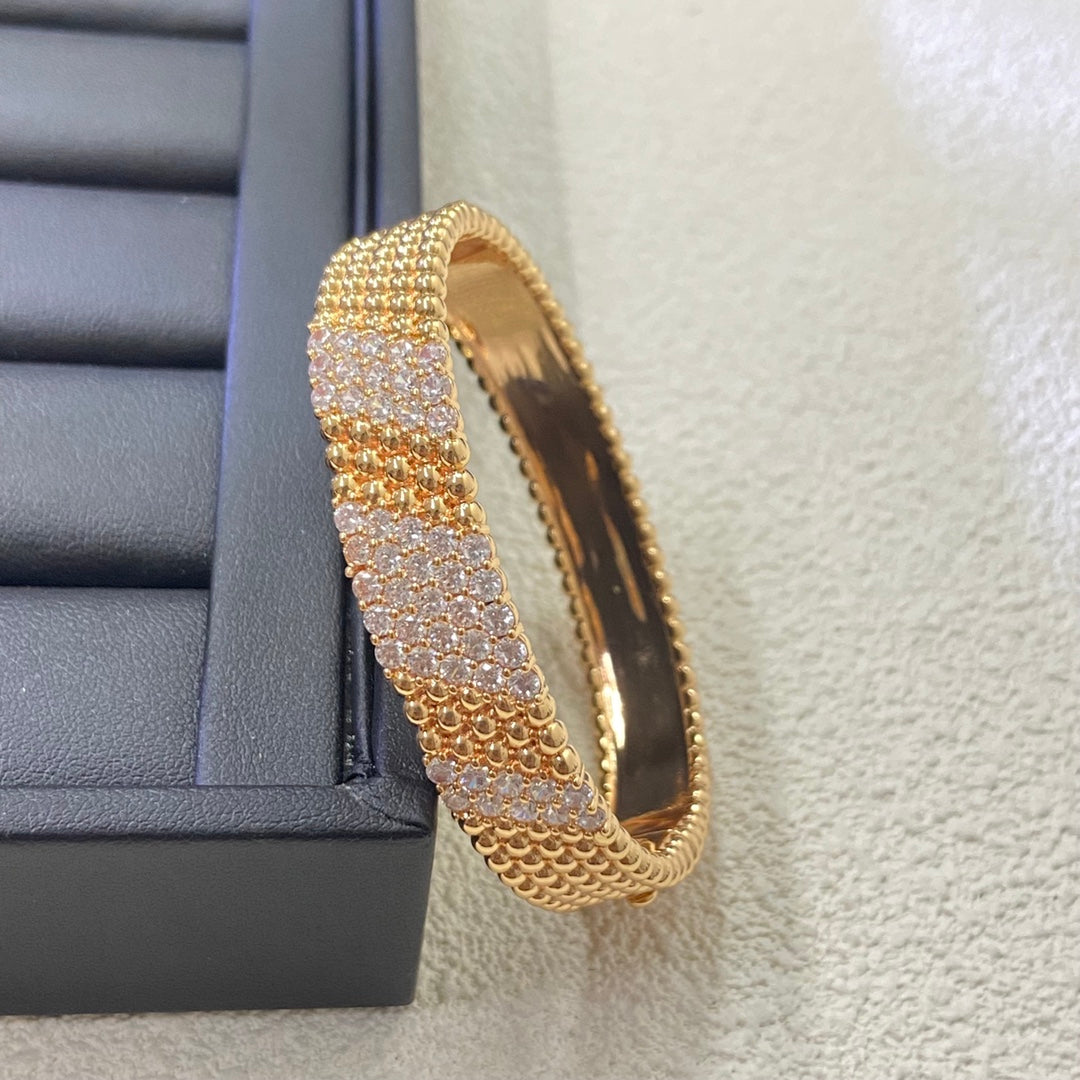[Rani Jewelry]  FIVE-ROW DIAMOND BRACELET