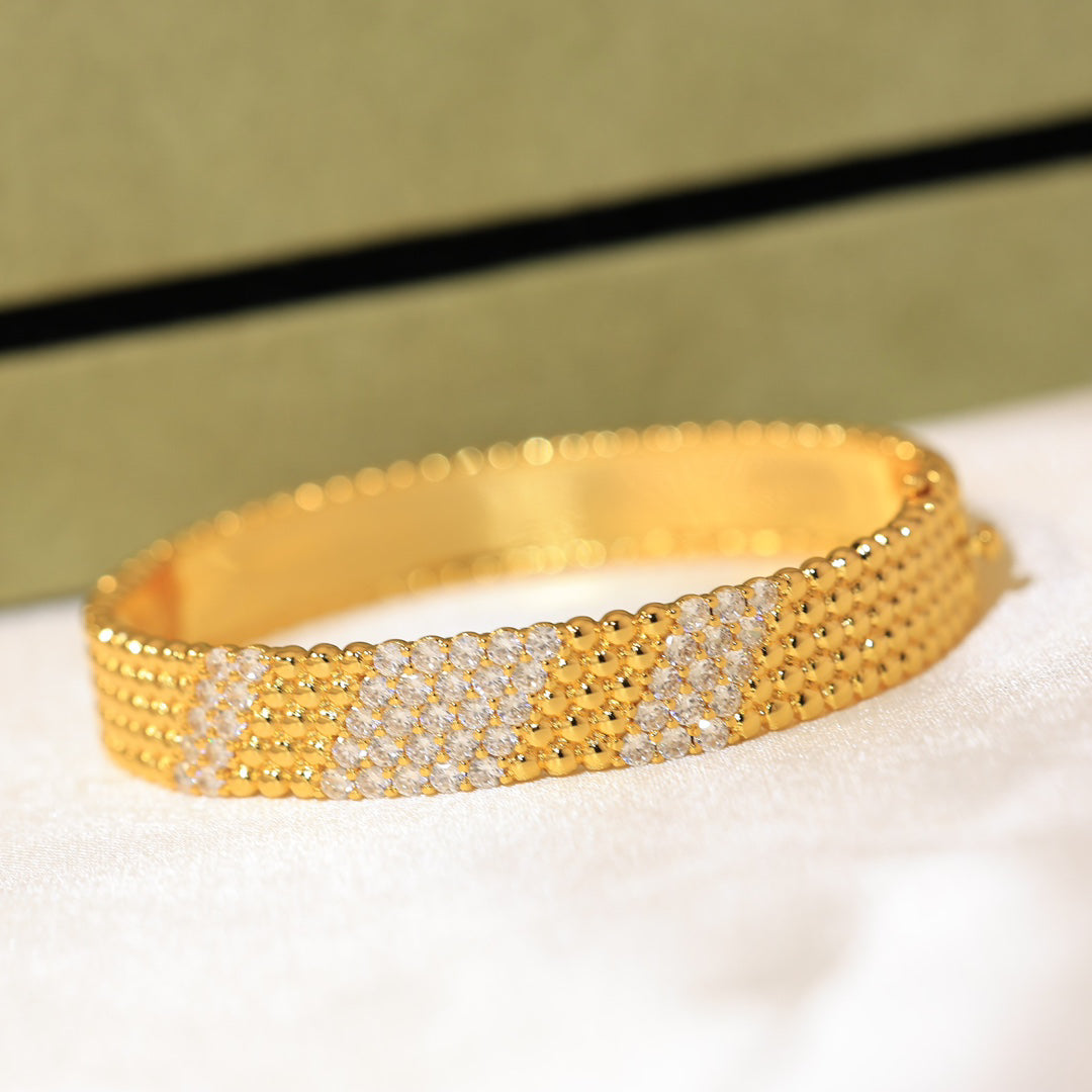 [Rani Jewelry]  FIVE-ROW DIAMOND BRACELET