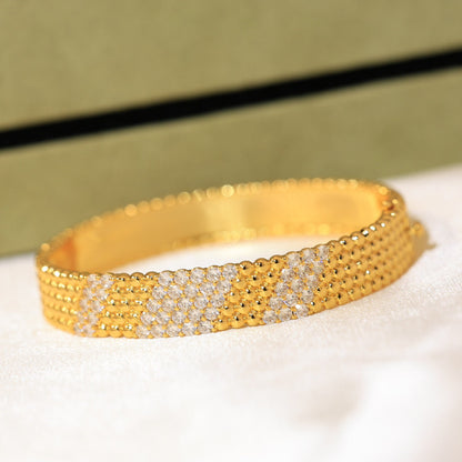 [Rani Jewelry]  FIVE-ROW DIAMOND BRACELET