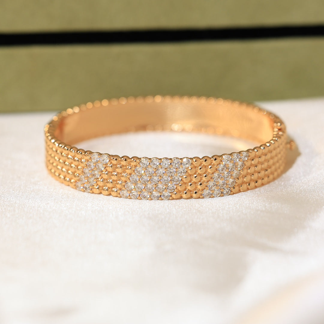 [Rani Jewelry]  FIVE-ROW DIAMOND BRACELET