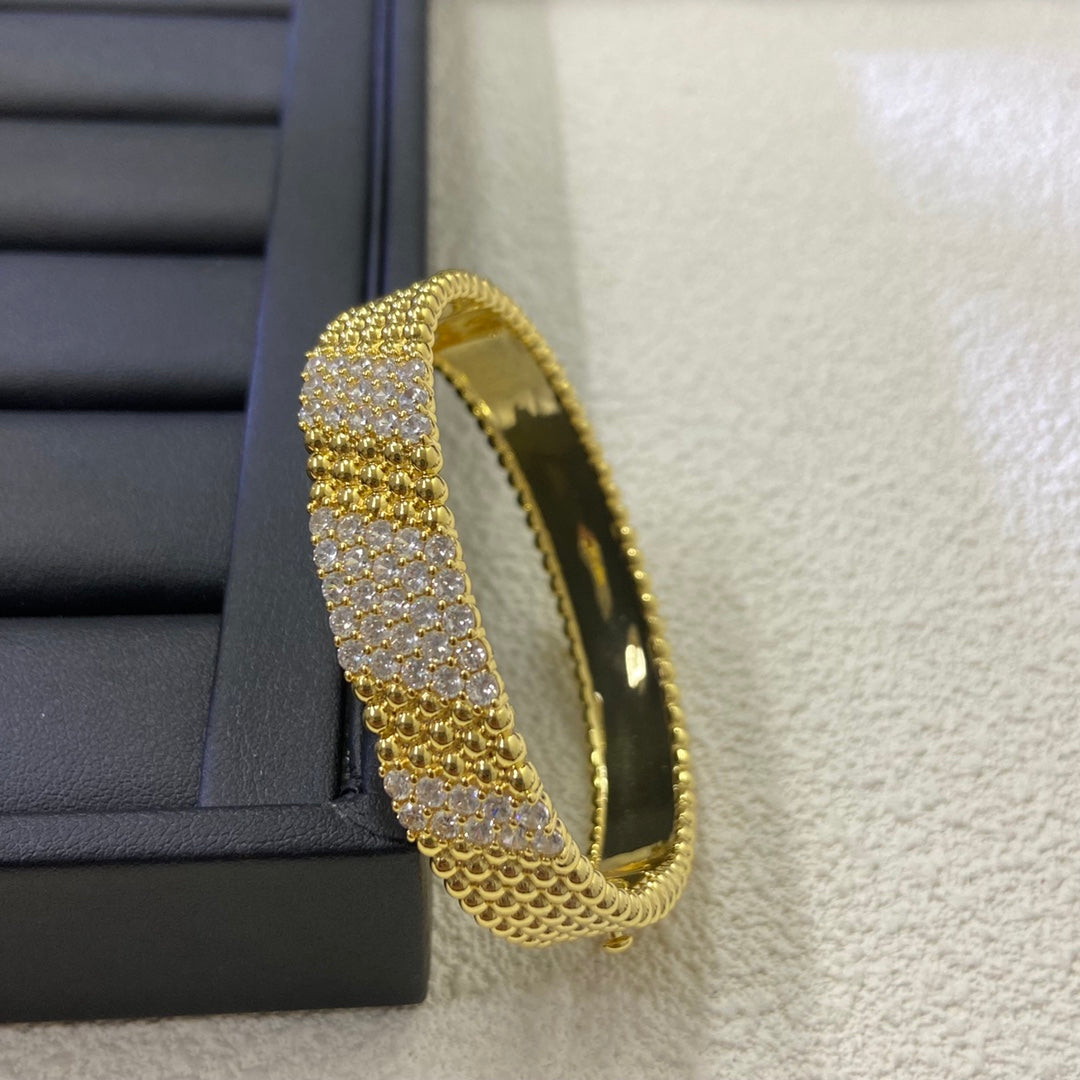 [Rani Jewelry]  FIVE-ROW DIAMOND BRACELET