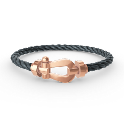 [Rani Jewelry]FORCE LARGE HORSESHOE NO DIAMOND BRACELET ROSE GOLD