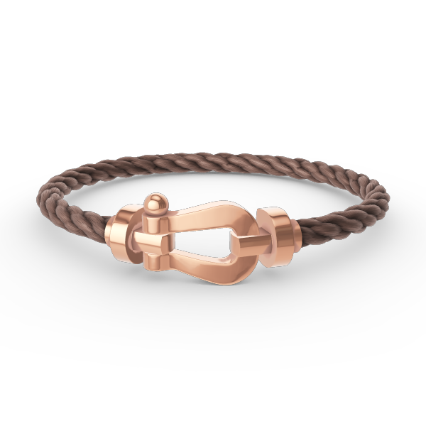 [Rani Jewelry]FORCE LARGE HORSESHOE NO DIAMOND BRACELET ROSE GOLD
