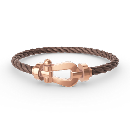 [Rani Jewelry]FORCE LARGE HORSESHOE NO DIAMOND BRACELET ROSE GOLD
