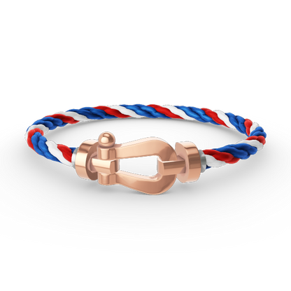 [Rani Jewelry]FORCE LARGE HORSESHOE NO DIAMOND BRACELET ROSE GOLD