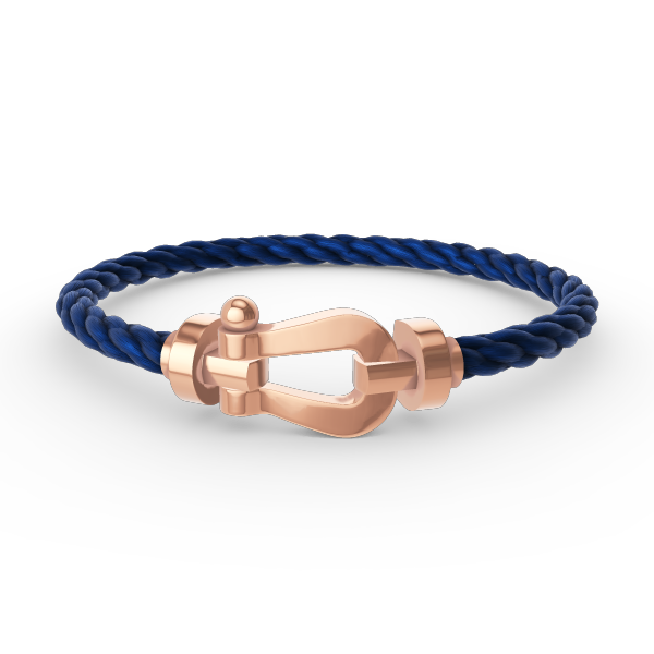 [Rani Jewelry]FORCE LARGE HORSESHOE NO DIAMOND BRACELET ROSE GOLD