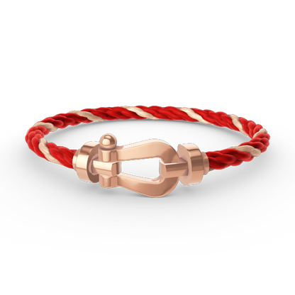 [Rani Jewelry]FORCE LARGE HORSESHOE NO DIAMOND BRACELET ROSE GOLD