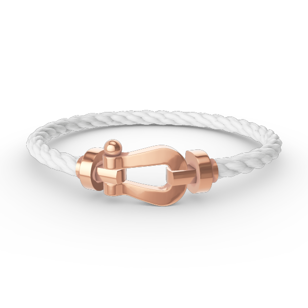 [Rani Jewelry]FORCE LARGE HORSESHOE NO DIAMOND BRACELET ROSE GOLD