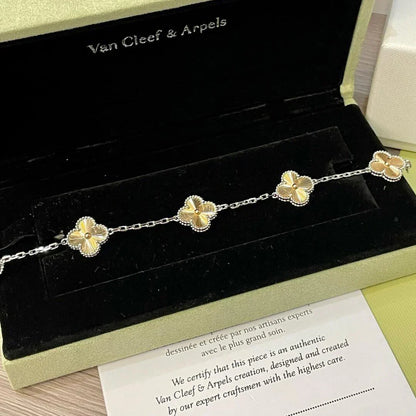 [Rani Jewelry] CLOVER 5 MOTIF LASER BRACELET COLLECTION