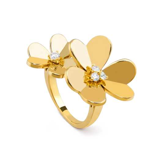 [Rani Jewelry]CLOVER COMOS GOLD DIAMOND RING
