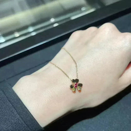 [Rani Jewelry]FRIVOLE GOLD FLOWER NECKLACE