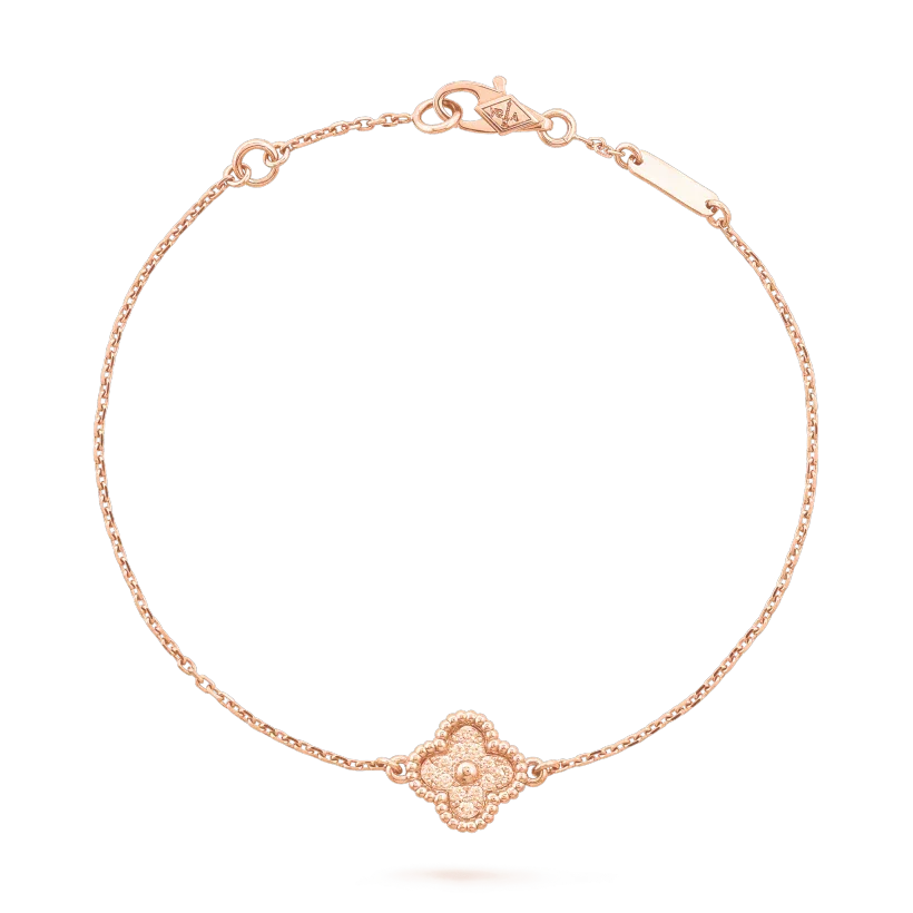 [Rani Jewelry]CLOVER SINGLE FLOWER BRACELET