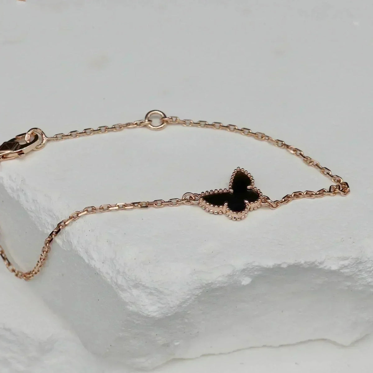 [Rani Jewelry]BUTTERFLY ONYX  BUTTERFLY BRACELET