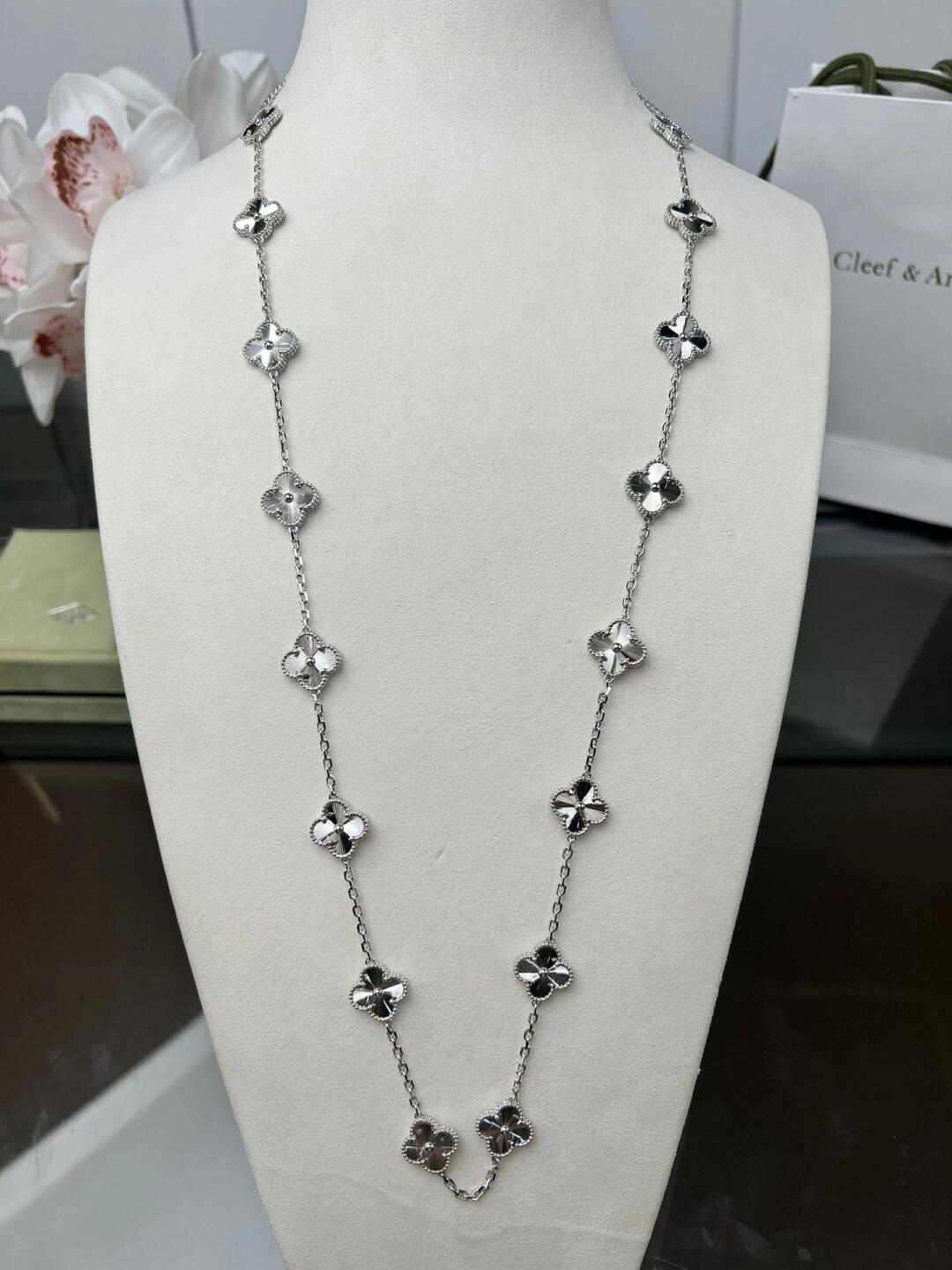 [Rani Jewelry]CLOVER 20 MOTIFS  LASER SILVER