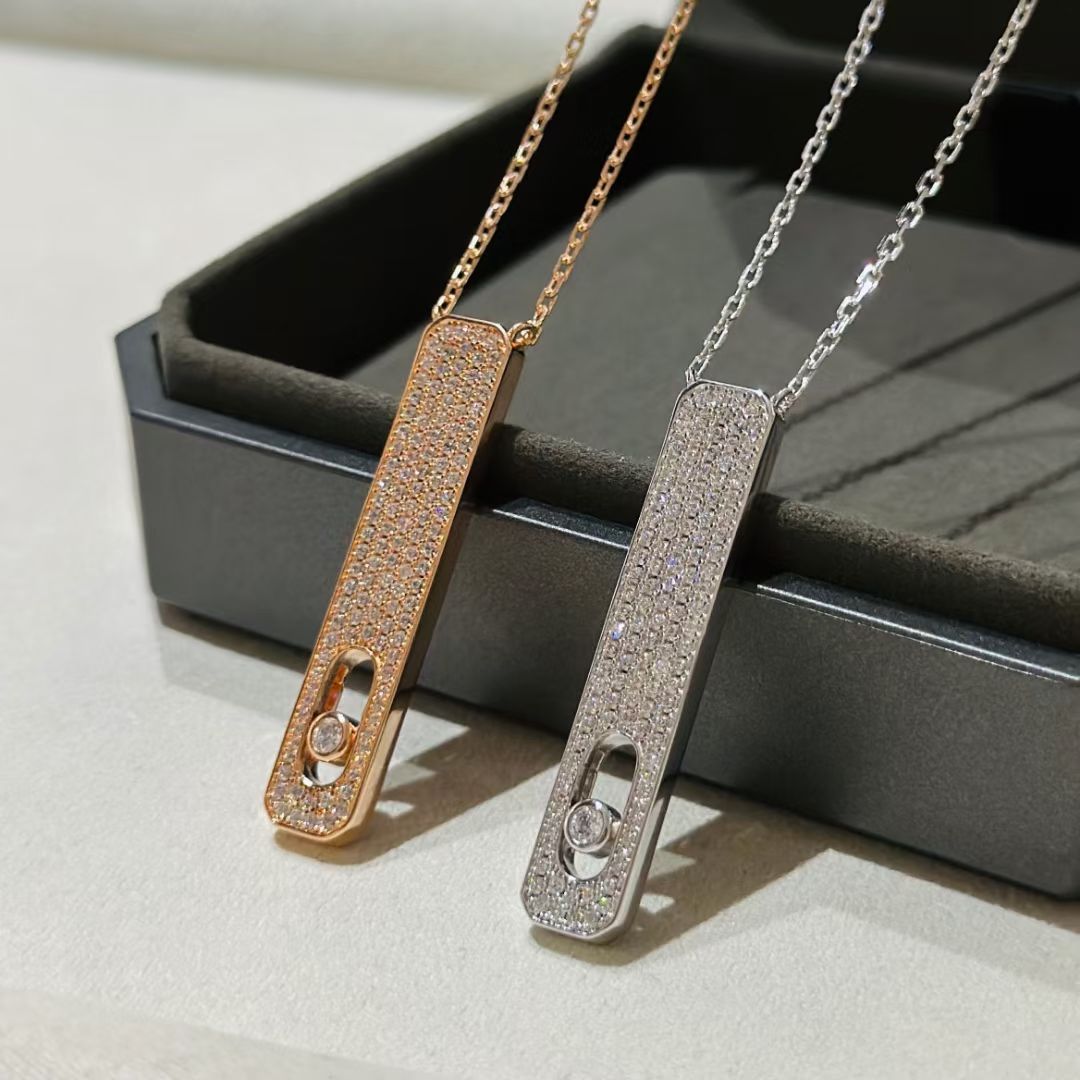 [Rani Jewelry]MY FIRST DIAMOND PAVED NECKLACE