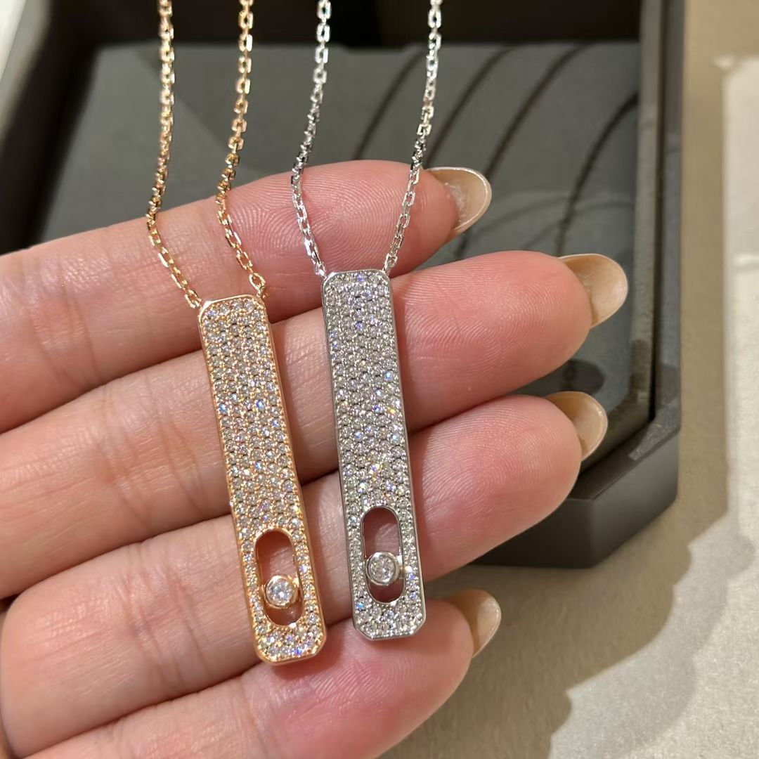 [Rani Jewelry]MY FIRST DIAMOND PAVED NECKLACE