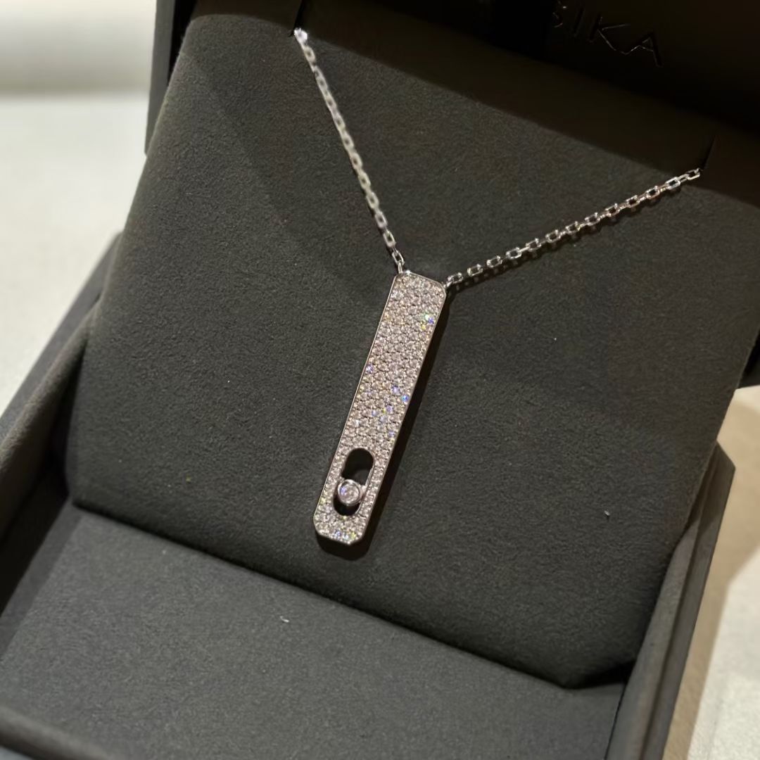 [Rani Jewelry]MY FIRST DIAMOND PAVED NECKLACE