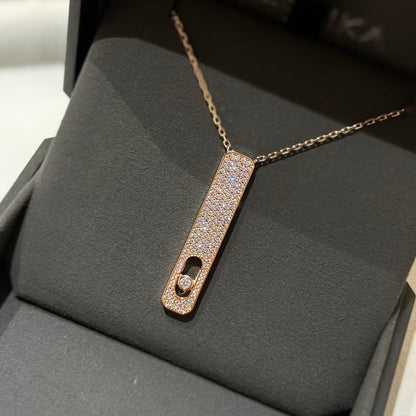 [Rani Jewelry]MY FIRST DIAMOND PAVED NECKLACE