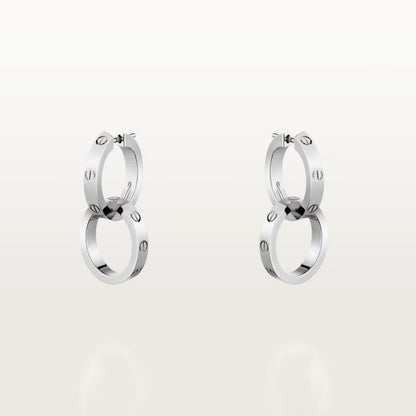[Rani Jewelry] LOVE 3.3MM DANGLE EARRINGS