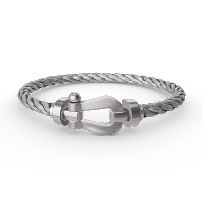 [Rani Jewelry]FORCE LARGE HORSESHOE NO DIAMOND BRACELET SILVER