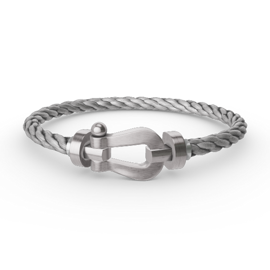 [Rani Jewelry]FORCE LARGE HORSESHOE NO DIAMOND BRACELET SILVER