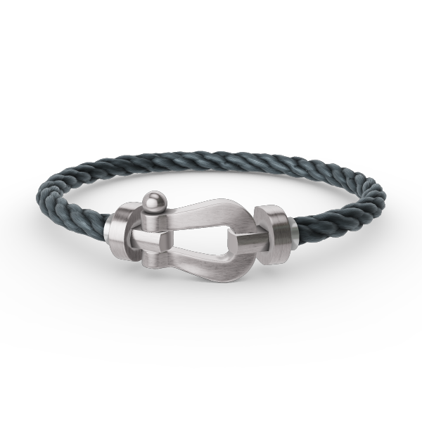 [Rani Jewelry]FORCE LARGE HORSESHOE NO DIAMOND BRACELET SILVER