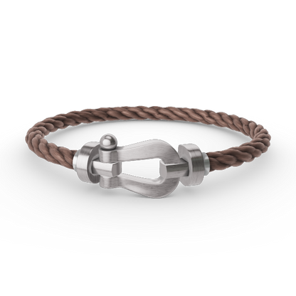 [Rani Jewelry]FORCE LARGE HORSESHOE NO DIAMOND BRACELET SILVER