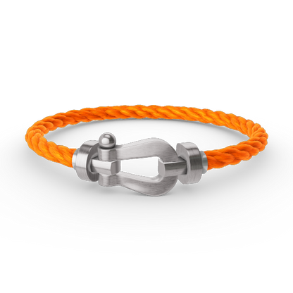 [Rani Jewelry]FORCE LARGE HORSESHOE NO DIAMOND BRACELET SILVER