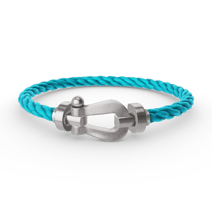 [Rani Jewelry]FORCE LARGE HORSESHOE NO DIAMOND BRACELET SILVER