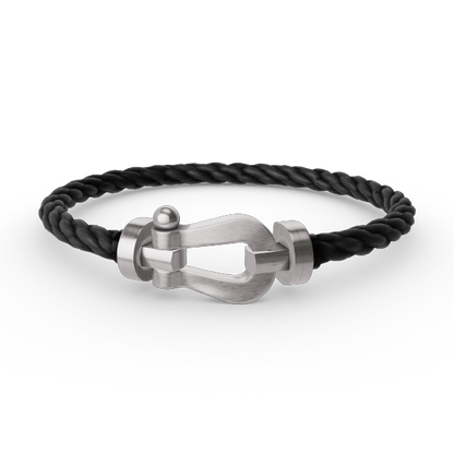 [Rani Jewelry]FORCE LARGE HORSESHOE NO DIAMOND BRACELET SILVER