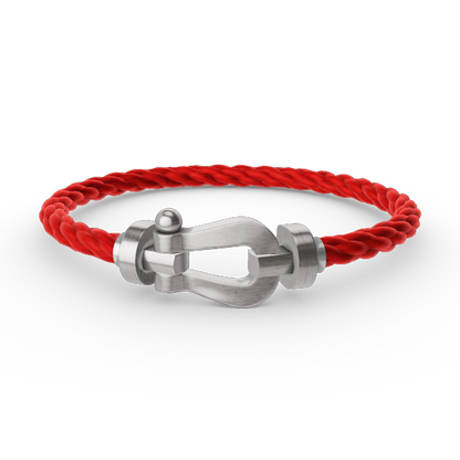 [Rani Jewelry]FORCE LARGE HORSESHOE NO DIAMOND BRACELET SILVER