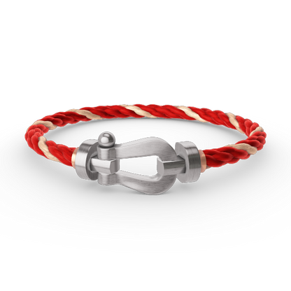 [Rani Jewelry]FORCE LARGE HORSESHOE NO DIAMOND BRACELET SILVER