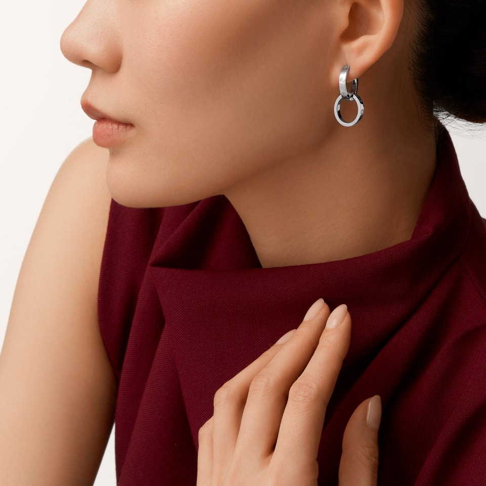 [Rani Jewelry] LOVE 3.3MM DANGLE EARRINGS