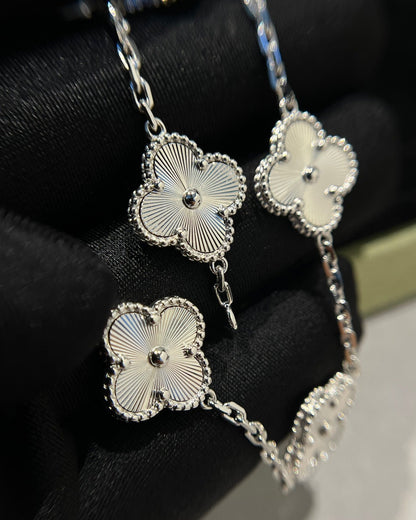 [Rani Jewelry] CLOVER 5 MOTIF LASER BRACELET COLLECTION